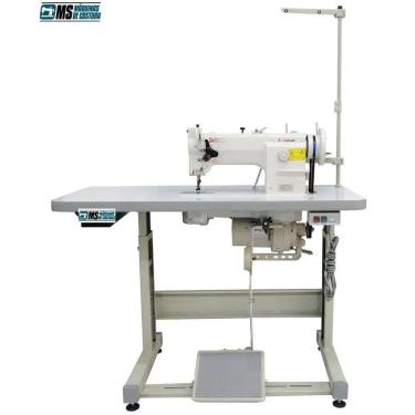 Imagem de Máquina De Costura Reta Industrial, Transp. Triplo, 1 Agulha
