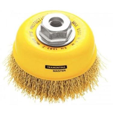 Imagem de Escova Tipo Copo Arame Ondulado 4?? Tramontina