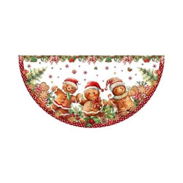 Imagem de Bandeira Decorativa Em Forma De Leque Para O Natal Ao Ar Livre Para Ca