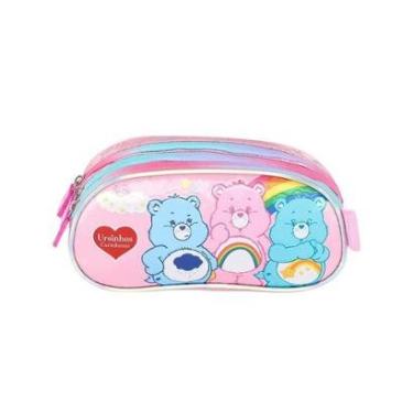 Imagem de Estojo Escolar Luxcel Ursinhos Carinhosos Rosa-Feminino
