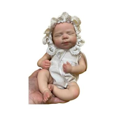 Imagem de Boneca Reborn De Silicone Realista De 13 Polegadas Feita À Mão Aizwa1 