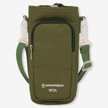 Imagem de Bolsa Para Garrafa Vita Army - Zonacriativa - Vita Zonacriativa