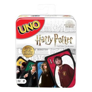 Imagem de Jogo De Cartas Uno Lata Colecionavel Harry Potter - Mattel