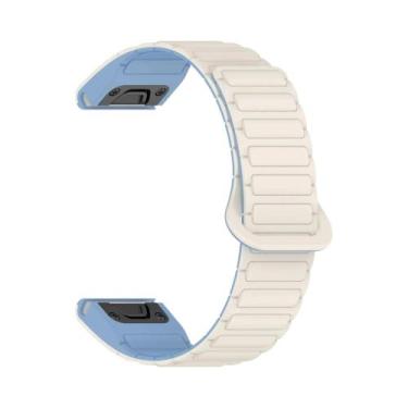 Imagem de Pulseira Magnética De Silicone Quickfit Garmin Fenix 20mm 22mm 26mm Pa
