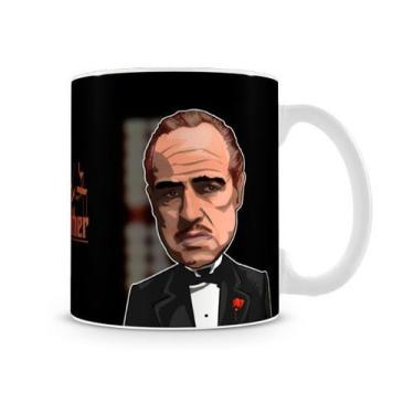 Imagem de Caneca Poderoso Chefão Vito Corleone Desenho II - Starnerd