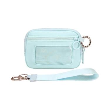 Imagem de Carteira Feminina Xadrez Preta Iris Com Janela Para Identificação, Bol