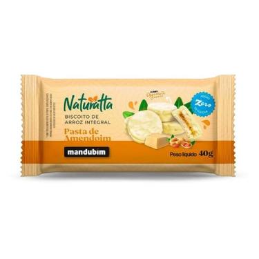 Imagem de Bisc. de Arroz Naturatta Pasta de Amendoin Zero Açúcar 40g