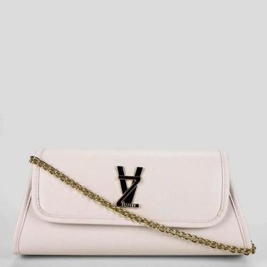Imagem de Bolsa Vizzano Alça Corrente Feminina, Único, Branco