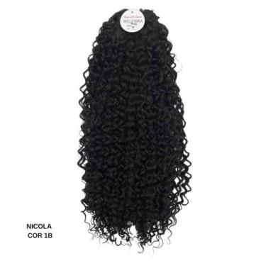 Imagem de Aplique nicole rabo de cavalo bio fibra  fashion line - valentinahair,