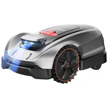 Imagem de Cortador de Gramado Robô SUNSEEKER X3 Plus Cinza Prata - Sem Fio, AI+RTK, Até 1200 m², 6 Zonas, Mapeamento Inteligente