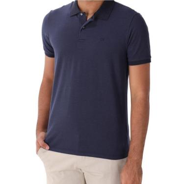 Imagem de Camisa Polo Slim Masculina Manga Curta Ogochi 007494035 Marinho-Masculino