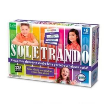 Imagem de Jogo De Mesa Educativo Soletrando 528 Palavras - Toia 12068 - Abba Gam