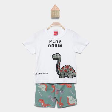Imagem de Conjunto Infantil Kyly Play Again Dino Menino-Masculino