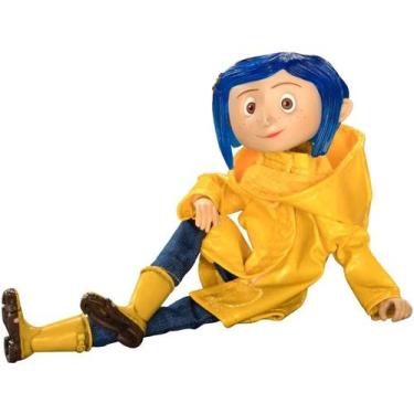 Imagem de Action Figure Coraline e o Mundo Secreto Capa Amarela - Neca