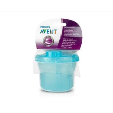 Imagem de Pote Dosador De Leite Em Pó Azul Philips Avent SCF135 06, SCF135/06