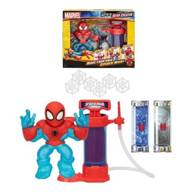 Imagem de Goo Jit Zu Spider Man Hero Creator – Faça Voce Seu Homem Aranha 15 Cm - Sunny