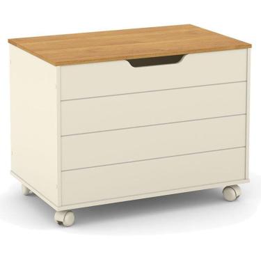 Imagem de Baú Toy Off White Freijó – Matic