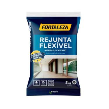 Imagem de Rejunte Resinado Flexível 5kg Preto Fortaleza