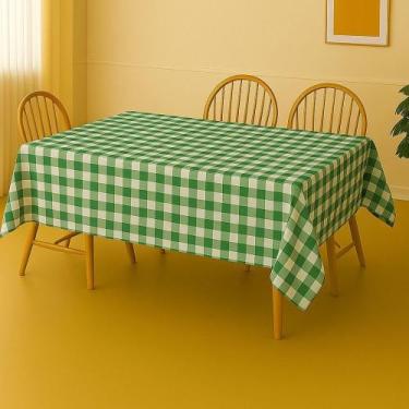 Imagem de Toalha De Mesa Termica Chessmate Verde Rolo 1,40x30m Vinil PVC - Plast