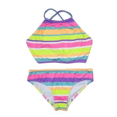 Imagem de Biquíni Infantil Proteção UPF50+ Capri Wonder Stripes - Verão 2024 - B