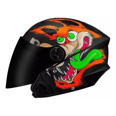 Imagem de Capacete Aberto New Liberty Three Coyote Gp 88 Viseira Fumê - PRO TORK