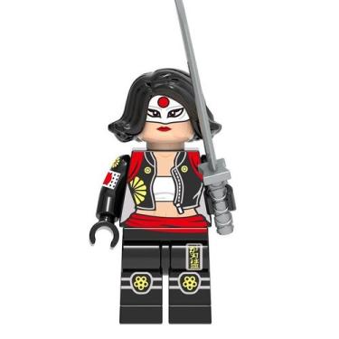 Imagem de Boneco super herois e viloes hq cinema bloco de montar, KATANA