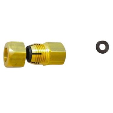Imagem de Mangueira de Gás Encanado Flexível Malha de Aço e Adaptador Tamanho:Ad