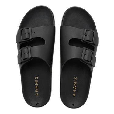 Imagem de Chinelo Aramis Slide Kansas 2 Masculino, Preto, 42