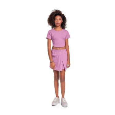 Imagem de Blusa Corset Básica em Molecotton Juvenil Gloss-Feminino