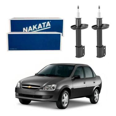 Imagem de Par Amortecedor Dianteiro Corsa Classic 1.0 2011 A 2016 - Nakata