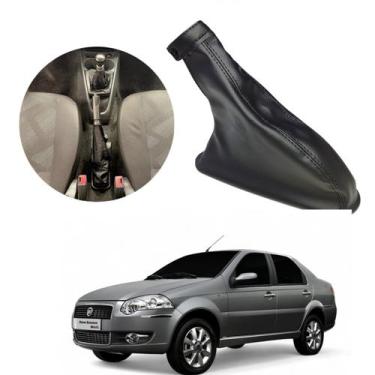 Imagem de Coifa Alavanca Freio de Mão Fiat Siena Essence 2011 2012 Original