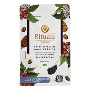Imagem de Café t. e moído 3 corações rituais frut. seca box pouch 250g