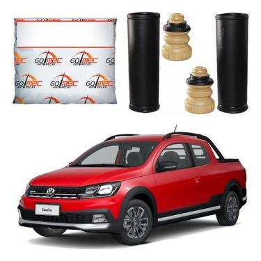Imagem de Kit Batente Traseiro Saveiro Cross Xtreme 1.6 2023 A 2024 - Go Mec