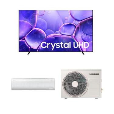 Imagem de Samsung TV 85" UHD 4K + Ar-condicionado WindFree AI 24.000 BTUs