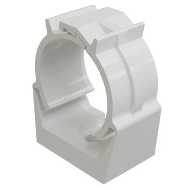 Imagem de Abraçadeira para Eletroduto 1 E015510020 Branco para Fixação de Tubos Wetzel