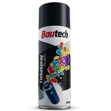 Imagem de Tinta Spray Aerossol 30502 Alto Brilho Grafite 350ML para Pintura e Manutenção Bautech