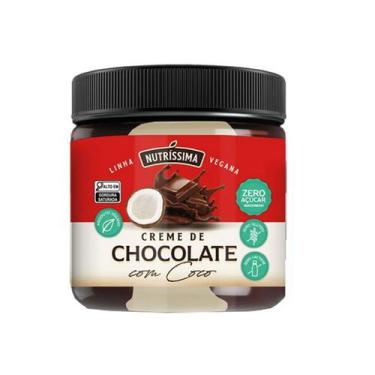 Imagem de Creme de Chocolate Com Coco - Pote 450g - Nutríssima