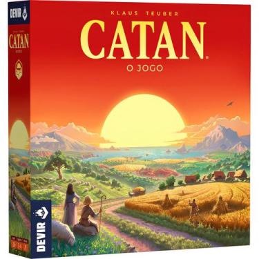 Imagem de Catan O Jogo De Tabuleiro Devir Português Board Game