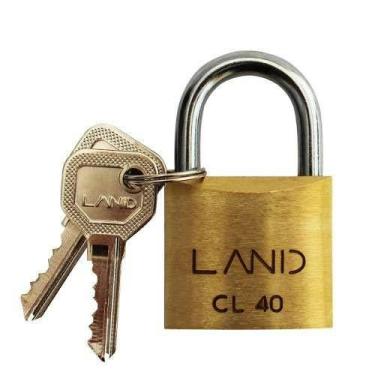 Imagem de Cadeado land de latao-40mm