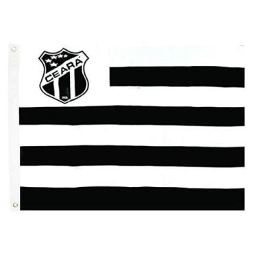 Imagem de Bandeira Oficial do Ceará 128 x 90 cm - 2 Panos - JC Flamulas