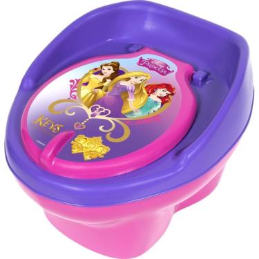Imagem de Troninho e Redutor Princesas Disney 2em1 Base Destacável para 18+ Meses Styll Baby