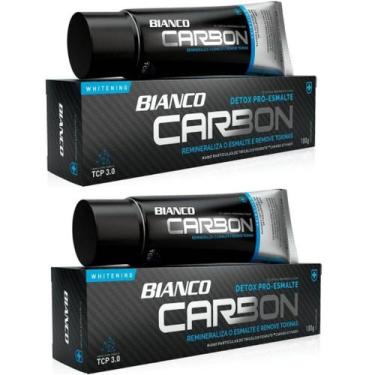 Imagem de Creme dental Bianco carbon 100G 2 unidades