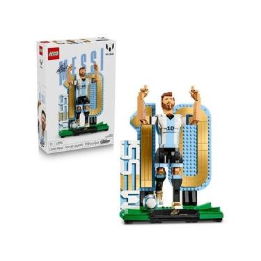 Imagem de LENDA DO FUTEBOL LEGO EDITIONS LIONEL MESSI 958 PEÇAS 43015