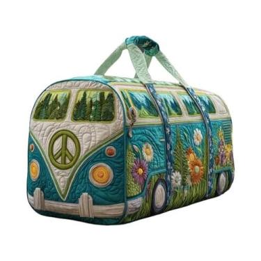 Imagem de Bolsa De Viagem Portátil Estampada Em 3D Para AliExpress, Amazon E Sit