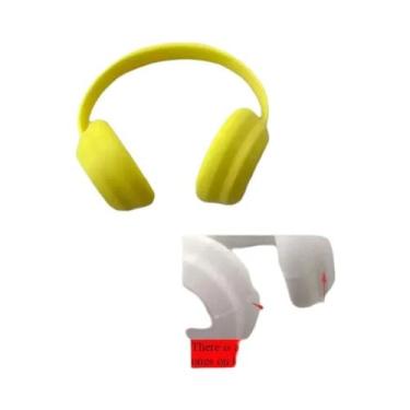 Imagem de Fones De Ouvido De Boneca De Algodão Cor Macaron 10cm Acessórios De Fo
