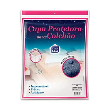 Imagem de Capa para Colchão Solteiro Impermeável (1,88x0,88x0,30m) | Plast Leo (Ref.: 967)
