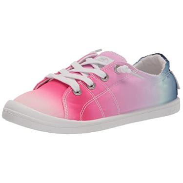 Imagem de Roxy Tênis feminino sem cadarço Rory, Azul/rosa Exc, 6.5