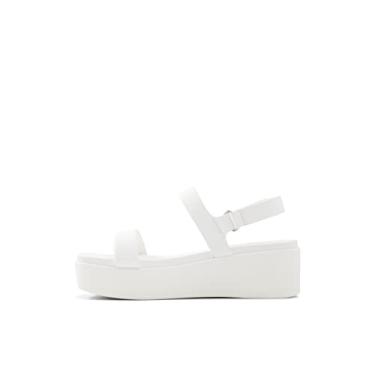 Imagem de ALDO Sandália feminina Tisdal Wedge, Branco aberto, 40