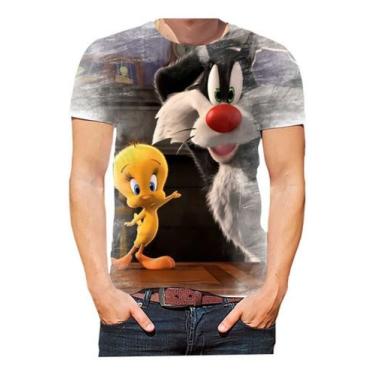 Imagem de Camisa Camiseta Frajola Piu Piu Looney Tunes Desenhos Hd 01 - Estilo K