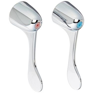 Imagem de Delta RP64449 Kit clássico de duas lâminas de metal, quente e frio, cromado